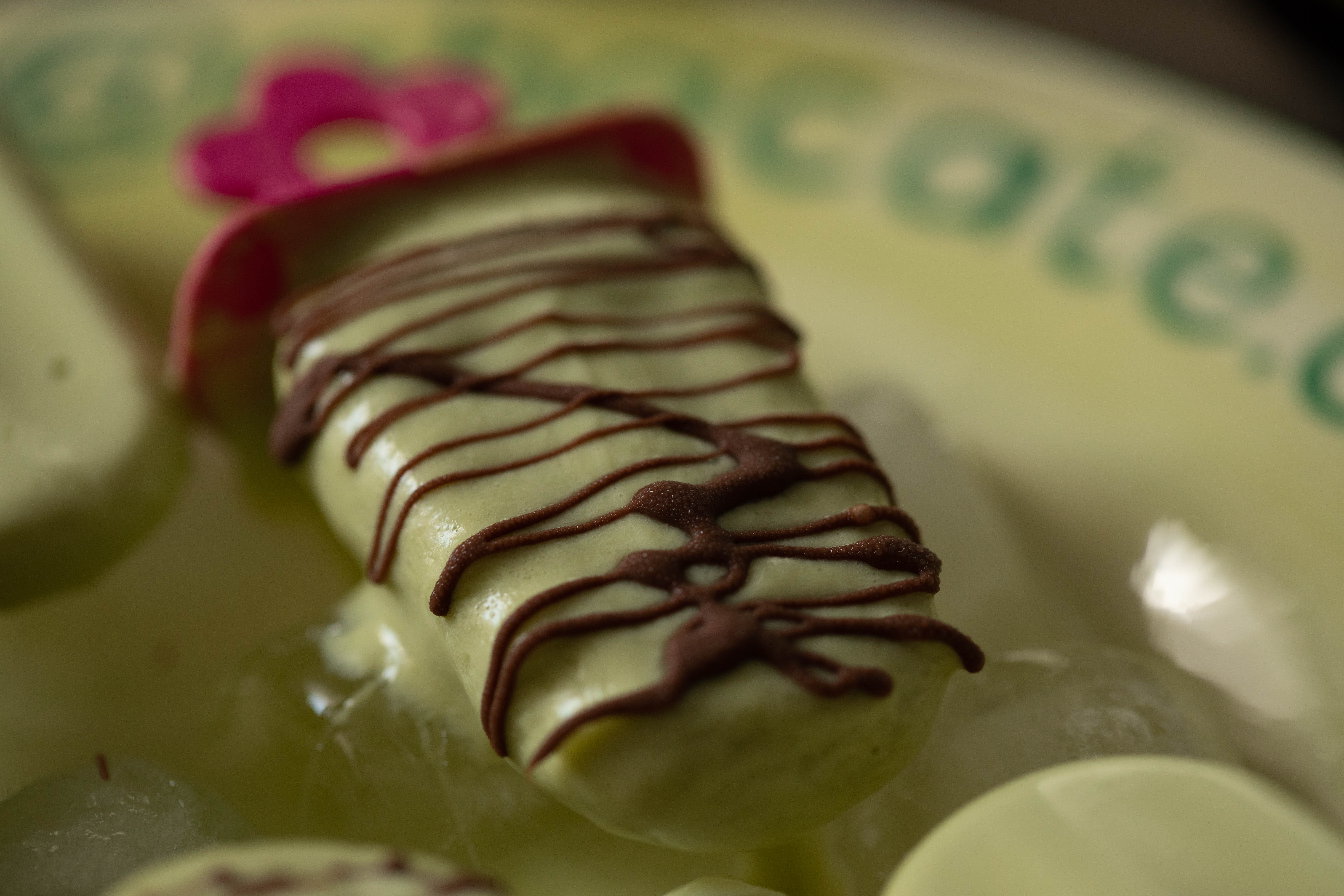 Sorvete de abacate com whey